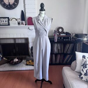 AX Paris Light Gray Jumpsuit